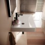 hansgrohe Xanuia Q Waschtisch 700/480 mit Hahnloch ohne Überlauf, SmartClean