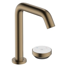 hansgrohe Tecturis S 2-Loch Waschtischarmatur 150 CoolStart mit Ablaufgarnitur