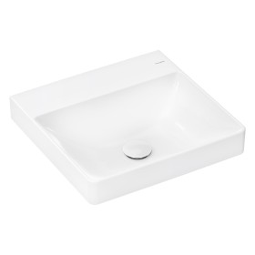 hansgrohe Xelu Q Aufsatz-Handwaschbecken 50 x 48 cm geschliffen, ohne Hahnloch