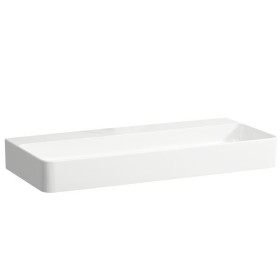 LAUFEN Val Aufsatzwaschtisch 95 x 42 cm ohne Hahnloch, ohne Überlauf