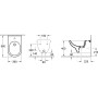 Villeroy & Boch O.novo Bidet, wandhängend