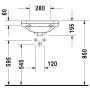 Duravit 1930 Handwaschbecken 50 cm
