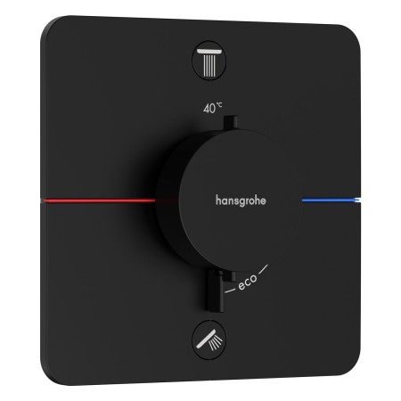 hansgrohe ShowerSelect Comfort Q Thermostat UP für 2 Verbraucher mit integrierter Sicherungskombination
