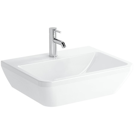 VitrA Integra Waschtisch 64,5 cm, ohne Überlaufloch, 1 Hahnloch mittig