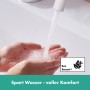 hansgrohe Tecturis S Einhebel-Waschtischarmatur 150 Fine CoolStart wassersparend+ mit Push-Open Ablaufgarnitur