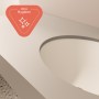 VitrA S20 Unterbauwaschtisch oval 47 x 38 cm