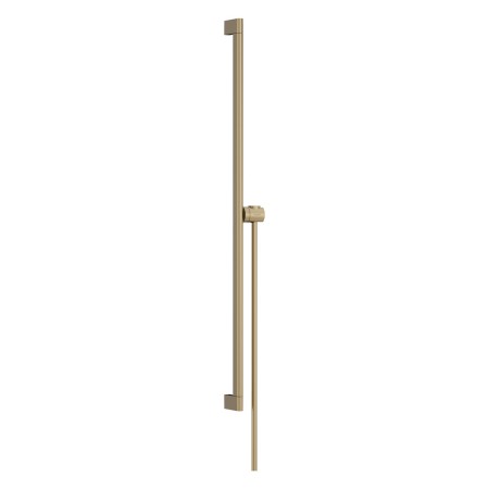 hansgrohe Unica S Puro Brausenstange 90 cm mit Easy Slide Duschkopfhalter und Duschschlauch 160 cm