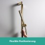 hansgrohe Unica S Puro Brausenstange 90 cm mit Easy Slide Duschkopfhalter und Duschschlauch 160 cm