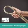 hansgrohe Unica S Puro Brausenstange 90 cm mit Easy Slide Duschkopfhalter und Duschschlauch 160 cm