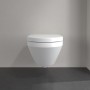Villeroy & Boch Architectura Tiefspül-WC spülrandlos, wandhängend, AntiBac und CeramicPlus