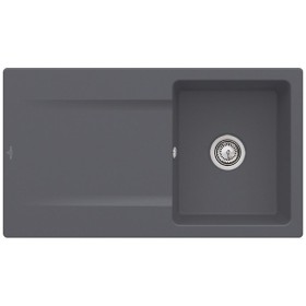 Évier encastrable Villeroy & Boch Siluet 50, Bonde à commande manuelle, réversible