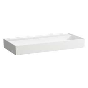 LAUFEN Kartell Aufsatzwaschtisch 100 x 46 cm, ohne Hahnloch, ohne Überlauf