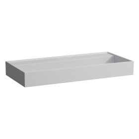 LAUFEN Kartell Aufsatzwaschtisch 100 x 46 cm, ohne Hahnloch, ohne Überlauf