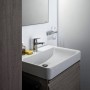 LAUFEN PRO S Clinic Waschtisch 55 x 46,5 cm ohne Hahnloch, ohne Überlauf