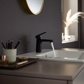 hansgrohe Vernis Blend Einhebel-Waschtischarmatur 100 CoolStart, mit Push-Open Ablaufgarnitur