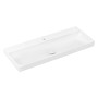 hansgrohe Xelu Q Waschbecken 120 x 48 cm ungeschliffen, mit 1 Hahnloch