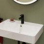 hansgrohe Vernis Blend Einhebel-Waschtischarmatur 100 CoolStart, mit Push-Open Ablaufgarnitur