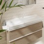 hansgrohe Xelu Q Waschbecken 120 x 48 cm ungeschliffen, mit 1 Hahnloch