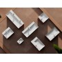 hansgrohe Xelu Q Waschbecken 120 x 48 cm ungeschliffen, mit 1 Hahnloch