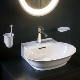 LAUFEN Le Nouveau Classique Vasque à poser 50 x 45 cm, avec 1 trou de robinet