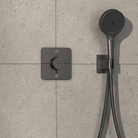 hansgrohe ShowerSelect Comfort Q Thermostat UP für 2 Verbraucher mit integrierter Sicherungskombination