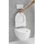 Geberit Acanto Set Wand-WC Tiefspüler, geschlossene Form, TurboFlush, mit WC-Sitz
