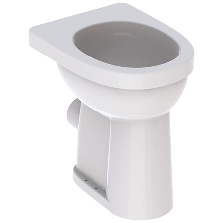 Geberit Renova Comfort Flachspül-WC, Abgang horizontal