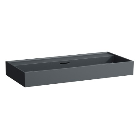 LAUFEN Kartell Aufsatzwaschtisch 100 x 46 cm, ohne Hahnloch, mit Überlauf