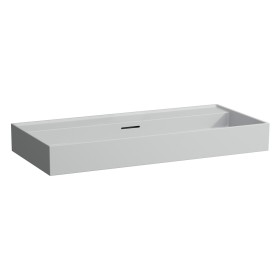 LAUFEN Kartell Aufsatzwaschtisch 100 x 46 cm, ohne Hahnloch, mit Überlauf
