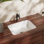 hansgrohe Xuniva Q Unterbauwaschtisch 45x 35 cm, mit Überlauf, mit SmartClean