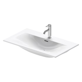 Mobile lavabo Duravit Viu 83 cm con 1 foro per rubinetto, con troppo pieno