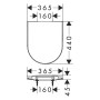 hansgrohe EluPura Original S WC-Sitz