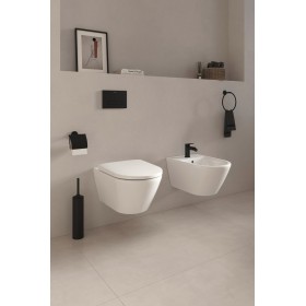 Rubinetto bidet monocomando Duravit Wave con tappo a tirante