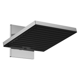 hansgrohe Pulsify E Duschkopf 260 2 Strahlarten mit Wandanschluss, eckig