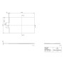 Villeroy & Boch Wallway Duschwanne 140 x 90 x 3 cm
