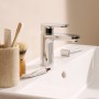 hansgrohe Vernis Blend Einhebel-Waschtischarmatur 100 CoolStart, mit Push-Open Ablaufgarnitur