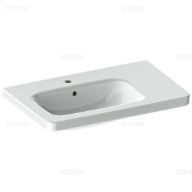 Duravit DuraStyle Möbelwaschtisch 80 cm asymmetrisch, Becken links mit 1 Hahnloch