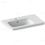 Duravit DuraStyle Möbelwaschtisch 80 cm asymmetrisch, Becken links mit 1 Hahnloch