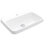 Villeroy & Boch Architectura Einbauwaschbecken 60 x 45 x 17 cm, rechteckig, ohne Überlauf, ungeschliffen