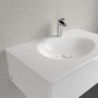 Villeroy & Boch Antao Schrankwaschtisch 80 x 50 cm, ohne Überlauf, mit 1 Hahnloch