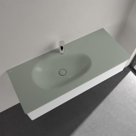 Villeroy & Boch Antao Schrankwaschtisch 120 x 50 cm, ohne Überlauf, mit 1 Hahnloch