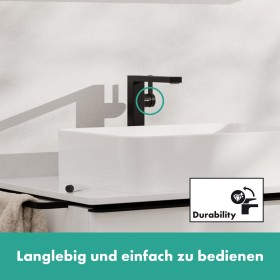 hansgrohe Tecturis E Einhebel-Waschtischarmatur 240 Fine CoolStart wassersparend+ für Aufsatzwaschtische ohne Ablaufgarnitur