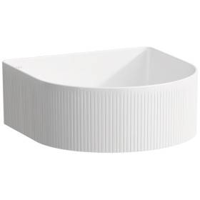 LAUFEN Sonar Waschtisch-Schale 41 x 36,5 cm, mit Oberflächentextur außen