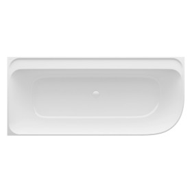 LAUFEN MEDA Eck-Badewanne 180 x 80 cm mit Schürze