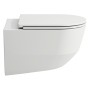 LAUFEN PRO Spülrandloses Wand-WC mit WC-Sitz slim