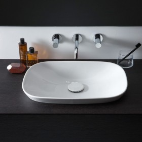 Vasque encastrée LAUFEN INO de dessus 50 x 36,5 cm sans trop-plein