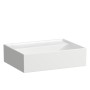 LAUFEN Kartell Handwaschbecken 45 x 34 cm, ohne Hahnloch, ohne Überlauf