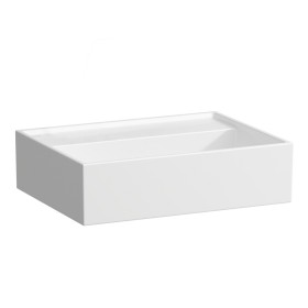 LAUFEN Kartell Handwaschbecken 45 x 34 cm, ohne Hahnloch, ohne Überlauf