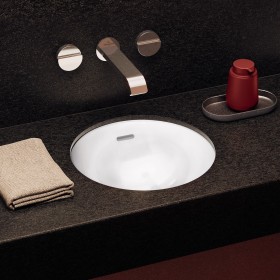 Villeroy & Boch Loop & Friends Unterbauwaschbecken rund Ø 39 cm, mit Überlauf