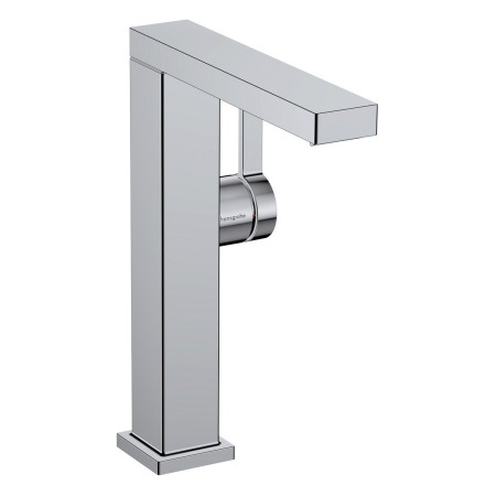 hansgrohe Tecturis E Einhebel-Waschtischarmatur 210 Fine CoolStart mit Schwenkauslauf und Push-Open Ablaufgarnitur